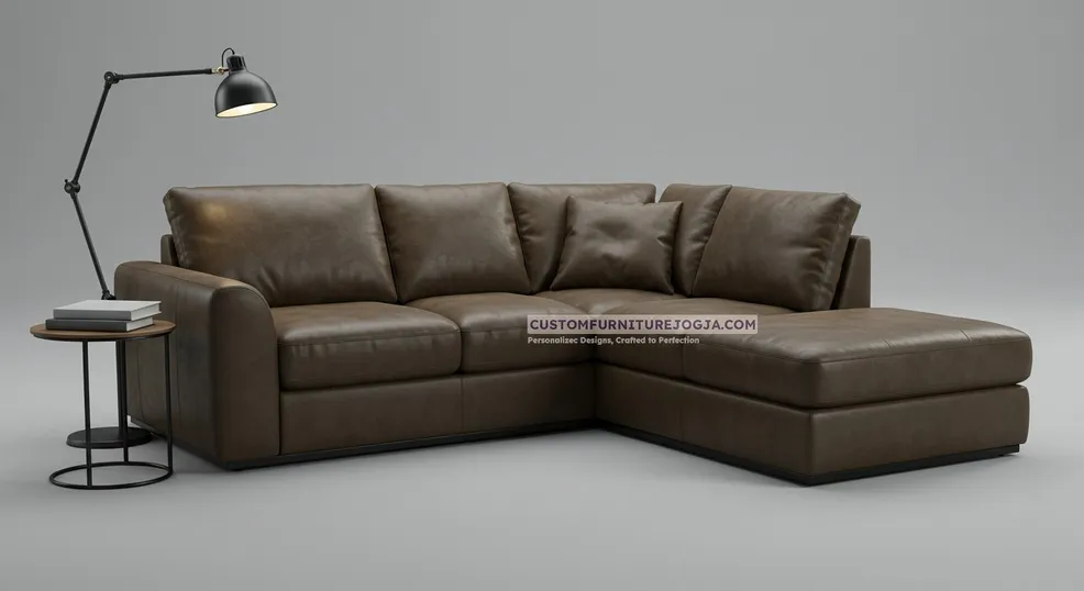 Jasa Pembuatan L Shape Sofa Jogja